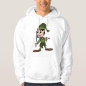 Groene Dwerg Hoodie (Voorkant)