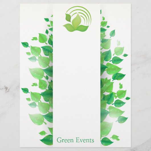 Groene Eco Event Flyers (Voorkant)