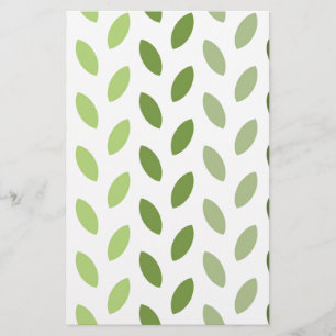 Groene Eco Leaves Briefpapier