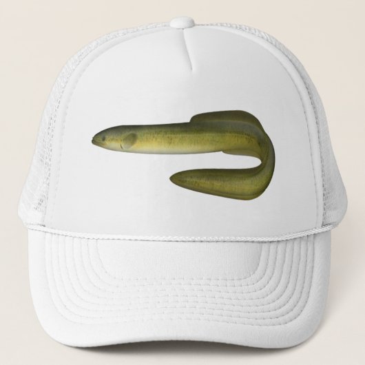 Groene Eel Trucker Pet (Voorkant)