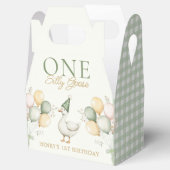 Groene Een Gekke Gans 1e Verjaardag Favoriet Box Bedankdoosjes (Geopend)