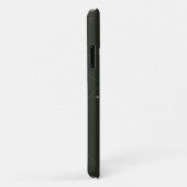 Groene, eenvoudige, elegante, moderne abstracte na Case-Mate iPhone case (Achterkant/rechts)