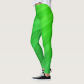 Groene Eenvoudige Stevige Leggings (Links)