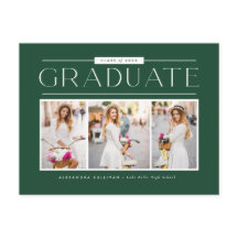 Groene Eenvoudige Typografie Foto Collage Afstudee