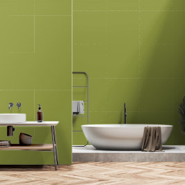 Groene effen kleur avocado salie #939c43 behang