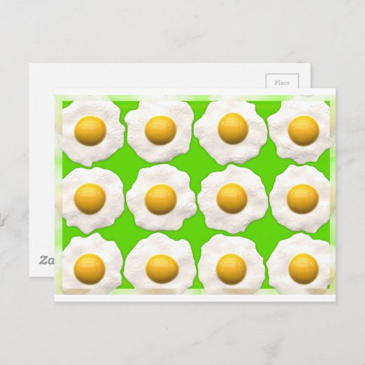 groene eieren briefkaart (Voorkant / Achterkant)