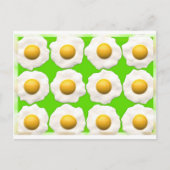 groene eieren briefkaart (Voorkant)