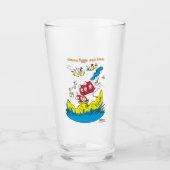 Groene eieren en am | Ik vind ze nergens leuk Glas (Voorkant)