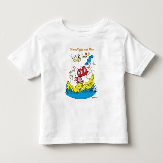 Groene eieren en am | Ik vind ze nergens leuk Kinder Shirts (Voorkant)
