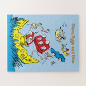 Groene eieren en am | Ik vind ze nergens leuk Legpuzzel (Horizontaal)