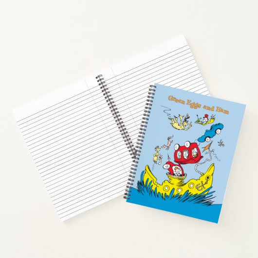 Groene eieren en am | Ik vind ze nergens leuk Notitieboek (Binnen)