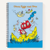 Groene eieren en am | Ik vind ze nergens leuk Notitieboek (Voorkant)