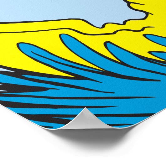 Groene eieren en am | Ik vind ze nergens leuk Poster (Hoek)