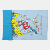 Groene eieren en am | Ik vind ze nergens leuk Theedoek (Horizontaal)