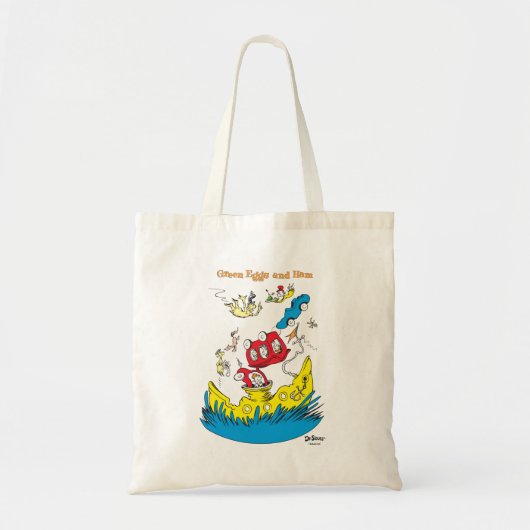 Groene eieren en am | Ik vind ze nergens leuk Tote Bag (Voorkant)