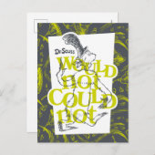 Groene eieren en am | Niet mogelijk Briefkaart (Voorkant / Achterkant)