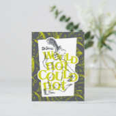 Groene eieren en am | Niet mogelijk Briefkaart (Staand voorkant)