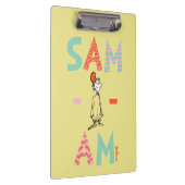 Groene eieren en am | Sam-I-Am Klembord (Rechts)