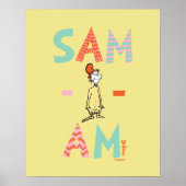 Groene eieren en am | Sam-I-Am Poster (Voorkant)