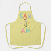 Groene eieren en am | Sam-I-Am Schort (Voorkant)