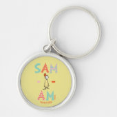 Groene eieren en am | Sam-I-Am Sleutelhanger (Voorkant)