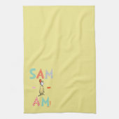 Groene eieren en am | Sam-I-Am Theedoek (Verticaal)