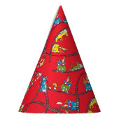 Groene eieren en am | Treinpatroon Feesthoedjes (Links)