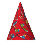 Groene eieren en am | Treinpatroon Feesthoedjes (Rechts)