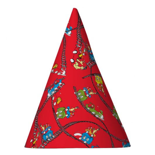 Groene eieren en am | Treinpatroon Feesthoedjes (Rechts)