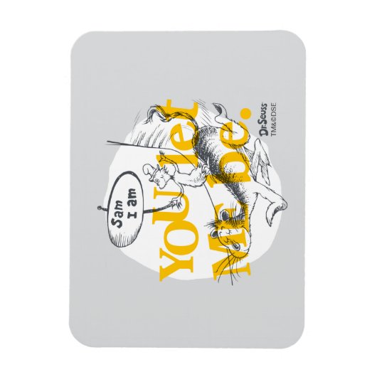 Groene eieren en am | U laat me zijn Magneet (Verticaal)