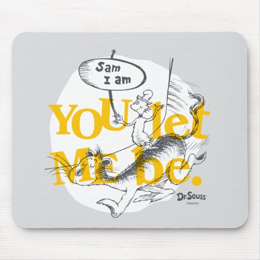 Groene eieren en am | U laat me zijn Muismat (Voorkant)