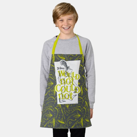 Groene eieren en ham| Niet mogelijk Schort (Gedragen)