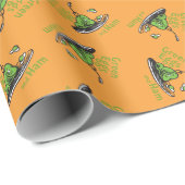 Groene Eieren en Ham Patroon Cadeaupapier (Rol Hoek)