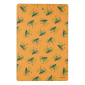 Groene Eieren en Ham Patroon Mini Klembord (Achterkant)