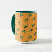Groene Eieren en Ham Patroon Mok (Voorkant links)