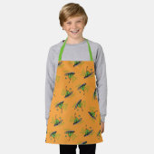 Groene Eieren en Ham Patroon Schort (Gedragen)