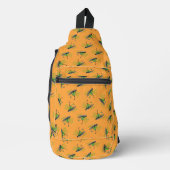 Groene Eieren en Ham Patroon Sling Bag (Voorkant)