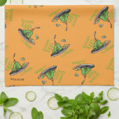Groene Eieren en Ham Patroon Theedoek (Gevouwen)