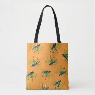 Groene Eieren en Ham Patroon Tote Bag