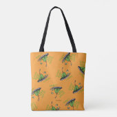Groene Eieren en Ham Patroon Tote Bag (Achterkant)