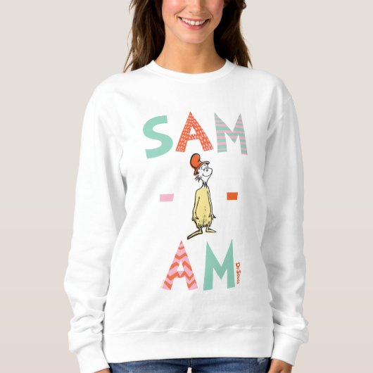 Groene eieren en ham | Sam-I-Am Trui (Voorkant)