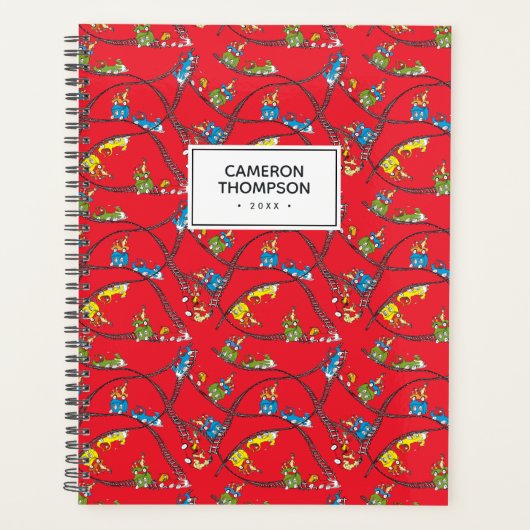 Groene eieren en ham | Treinpatroon Planner (Voorkant)