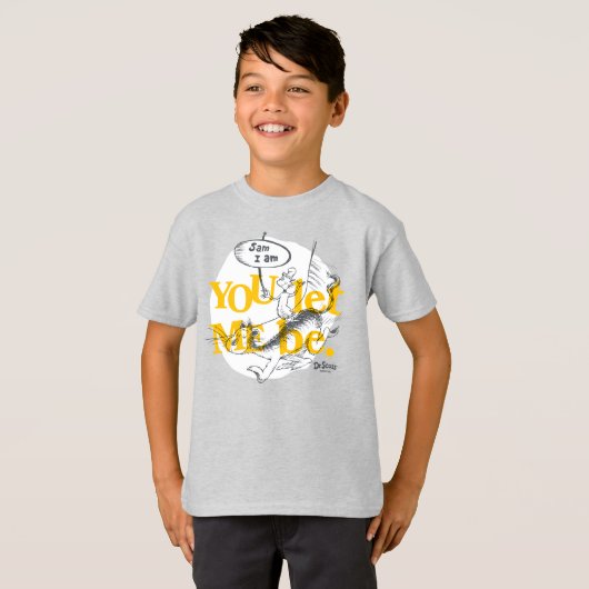 Groene eieren en ham| U laat mij T-shirt (Voorkant volledig)