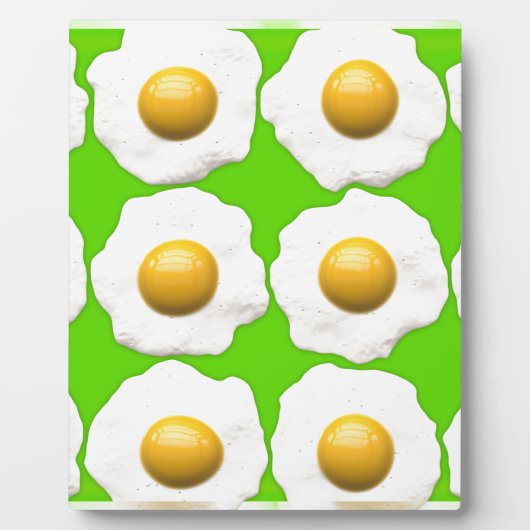 groene eieren fotoplaat (Voorkant)