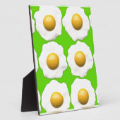 groene eieren fotoplaat (Zijkant)