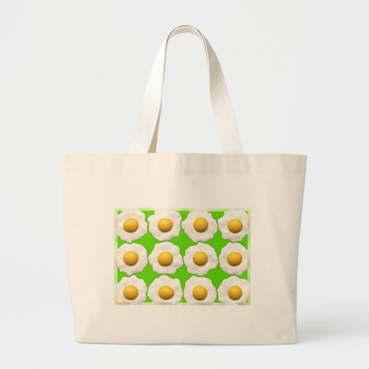 groene eieren grote tote bag (Voorkant)