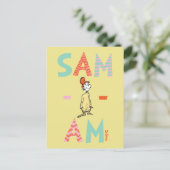 Groene eieren met ham | Sam-I-Am Briefkaart (Staand voorkant)