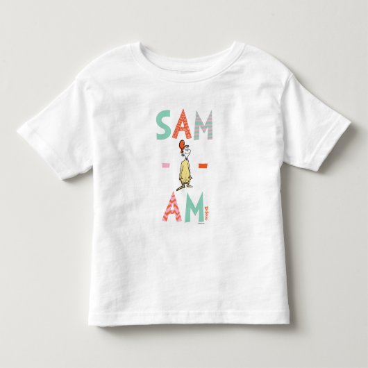 Groene eieren met ham | Sam-I-Am Kinder Shirts (Voorkant)