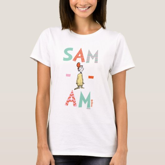 Groene eieren met ham | Sam-I-Am T-shirt (Voorkant)