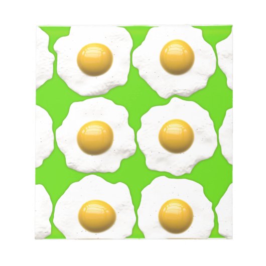 groene eieren notitieblok (Voorkant)
